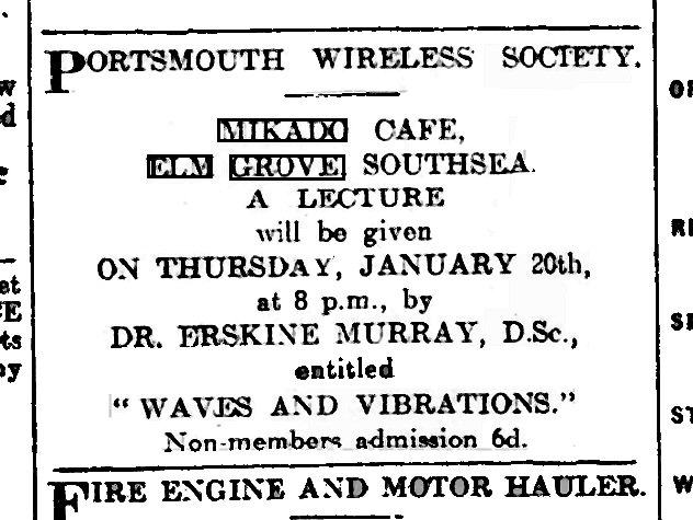 Portsmouth Evening News - Wednesday 19 January 1927